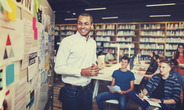 image of young people in classroom